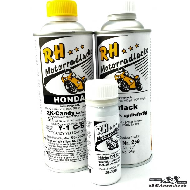 Sprjtemaling Honda Y-1 C-S Candy Yellow Special 125ml