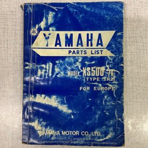 Yamaha_XS500_(1H2) Reservedelsbog