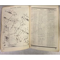 Yamaha XS750 1T5 1977 Reservedelsbog