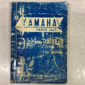 Yamaha XS750 1T5 1977 Reservedelsbog