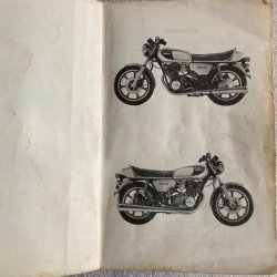 Yamaha XS750 1T5 1977 Reservedelsbog