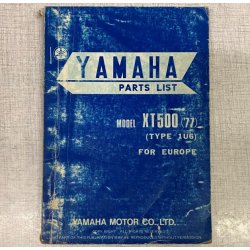 Yamaha XT500 (1U6) 1978 Reservedelsbog