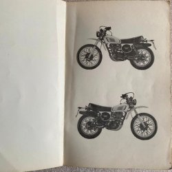 Yamaha XT500 (1U6) 1978 Reservedelsbog