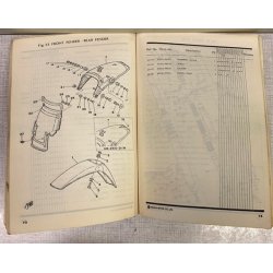 Yamaha XT500 (1U6) 1978 Reservedelsbog