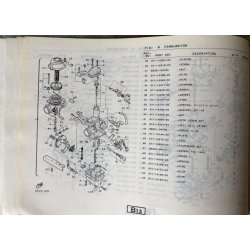 Yamaha XT550 (28E) 1983 Reservedelsbog