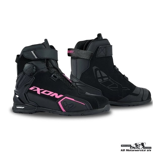 Ixon Bull 2 Lady kort st�vle Sort/Fuchia. Vandt�t.