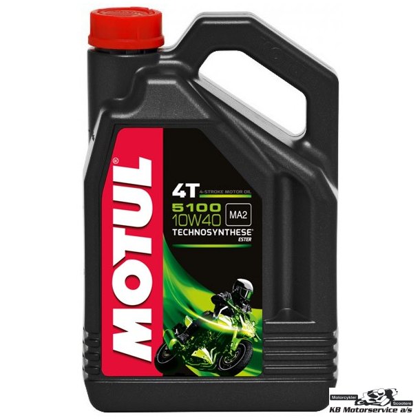 Motul 5100 10W40 motorolie delsyntetisk 4 liter