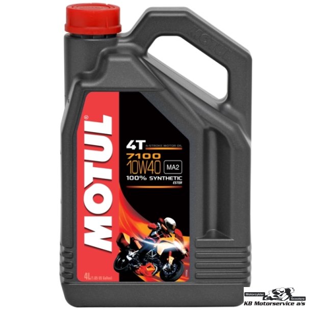 Motul 7100  10W40 Fuldsyntetisk Motorolie 4L