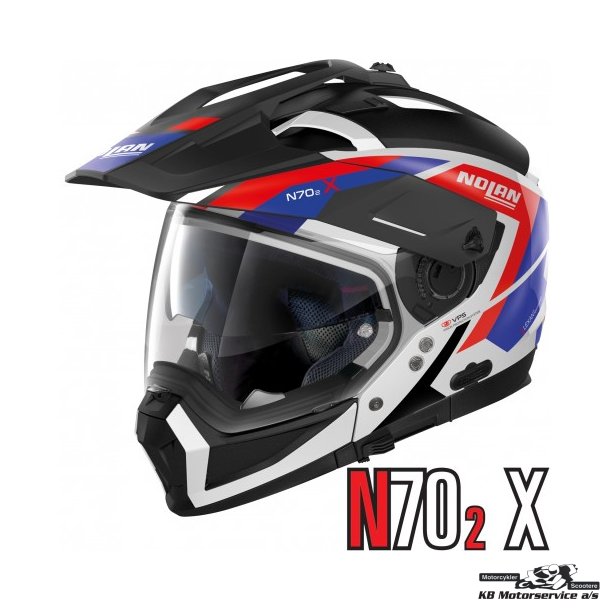 Nolan N70-2X Grande Alpes Metal White 26