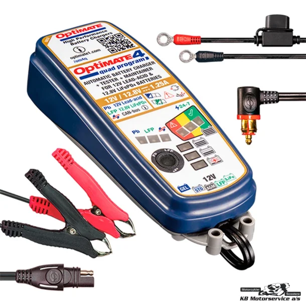 Optimate 4 Quad Program CANBUS Premium batterilader